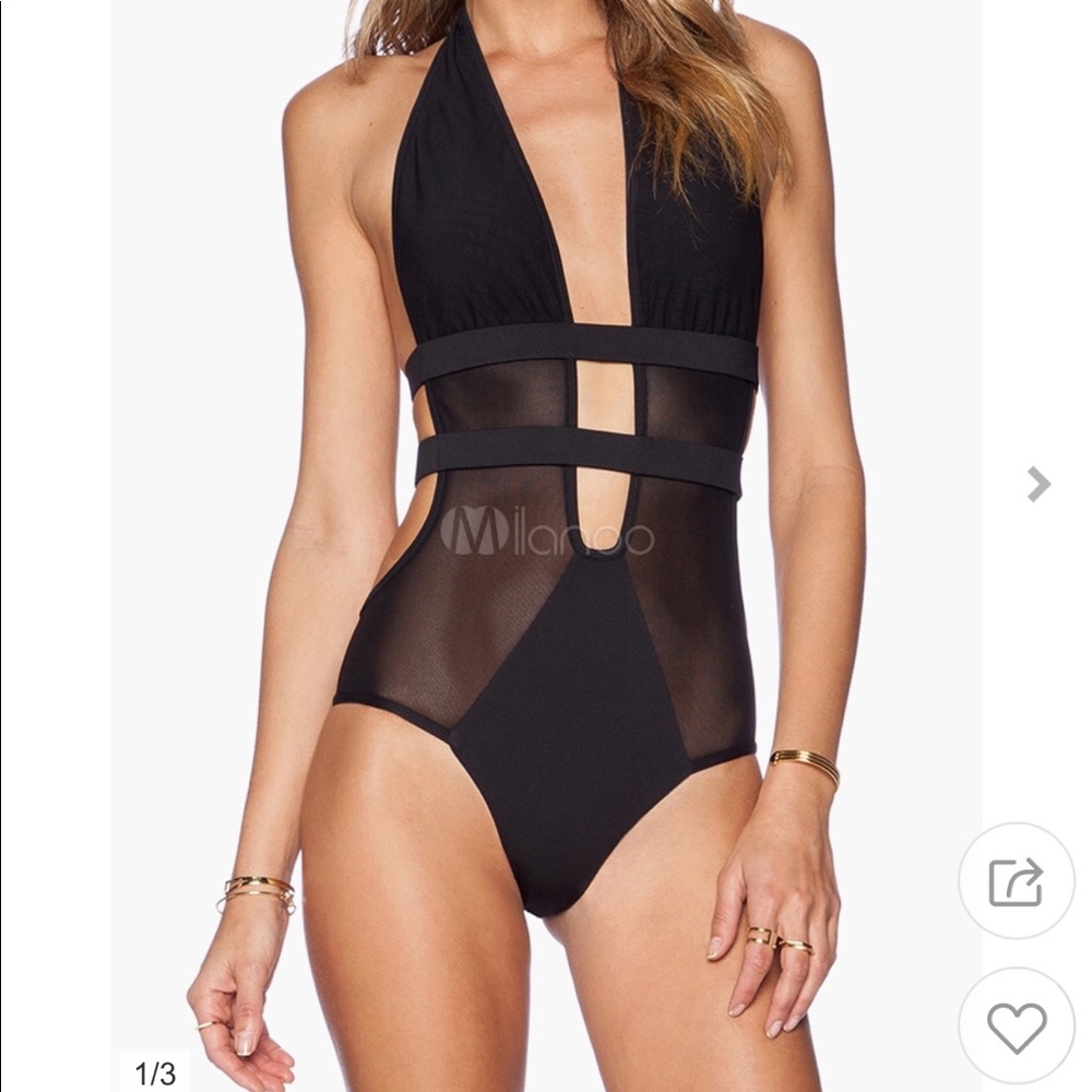 2 styles of a Monokini swimsuit. Never worn complex swimsuits. Price is for both